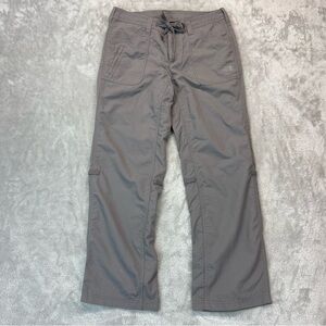 The North Face Horizon Tempest Hiking Pant Women's Gray Roll Tab Cuff Outdoors
